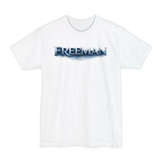 Freeman Shield T-Shirt — Bold Medieval Crest Graphic Tee
