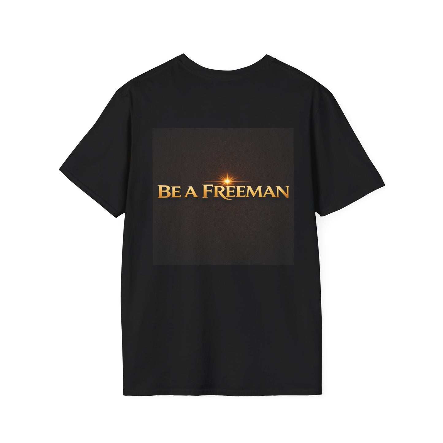 Freeman Crest T-Shirt — Gold Shield Logo Graphic Tee